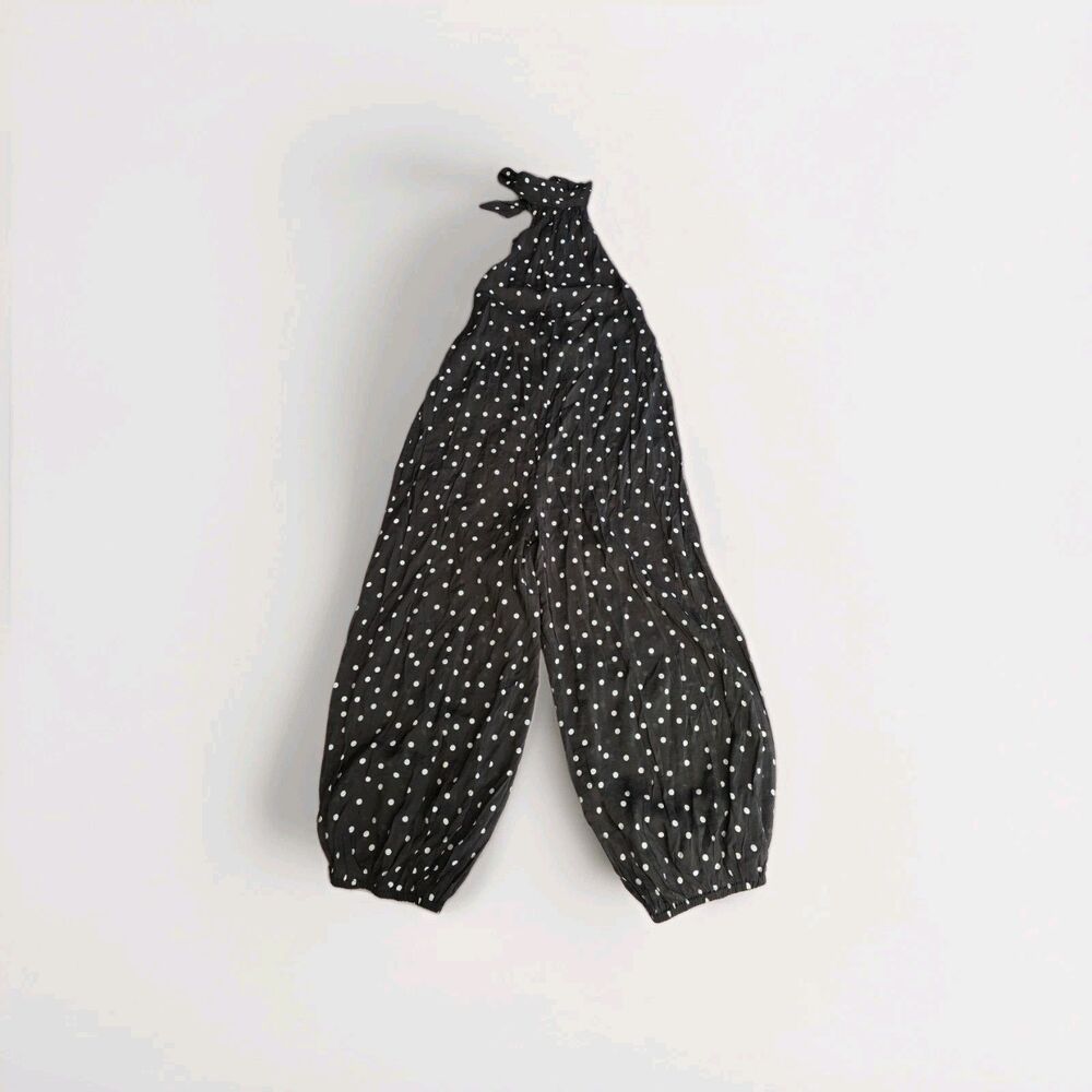 Balloon Leg Jumpsuit Celandine Breeze Sheer S Anthropologie Polka Dot Lightweigh - Picture 4 of 10